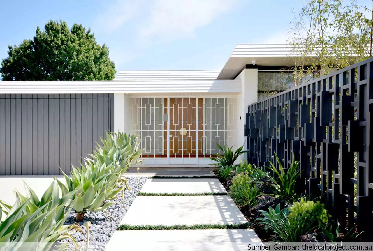 Arsitektur Rumah Dengan Gaya Mid Century Modern