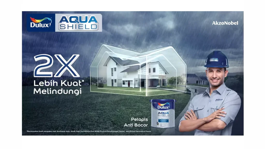 Kelebihan Cat Anti Bocor Dan Jamur Dulux Aquashield