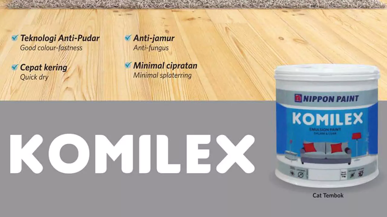 Cat Nippon Paint Komilex