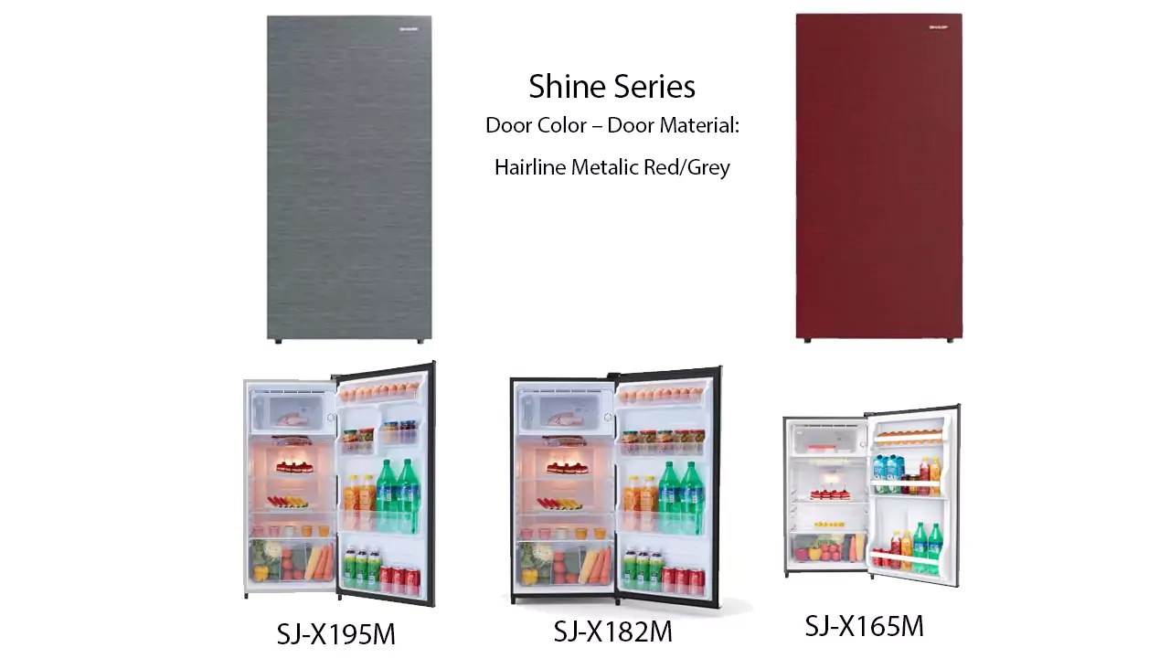 Kulkas Sharp 1 Pintu Shine Series