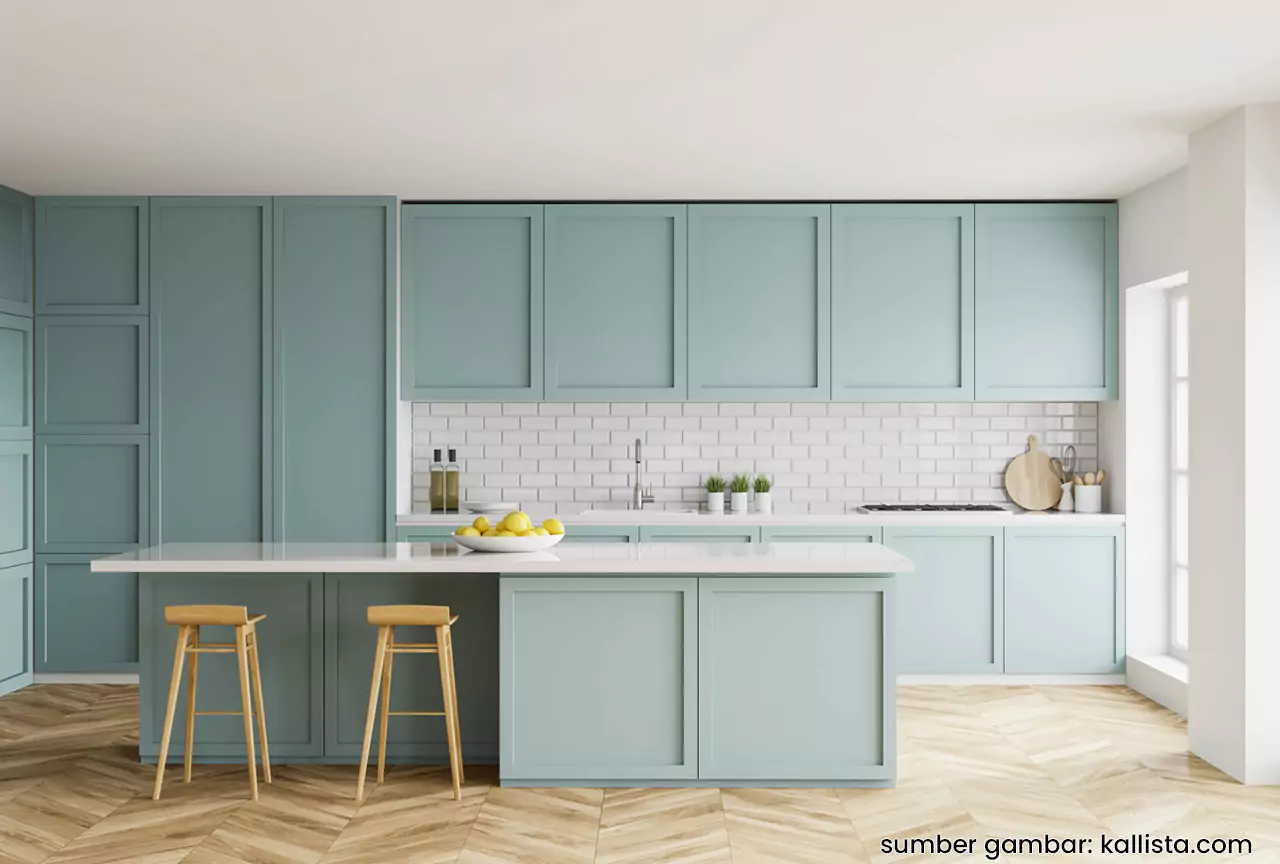 Cat Dapur Warna Biru Muda Menurut Feng Shui