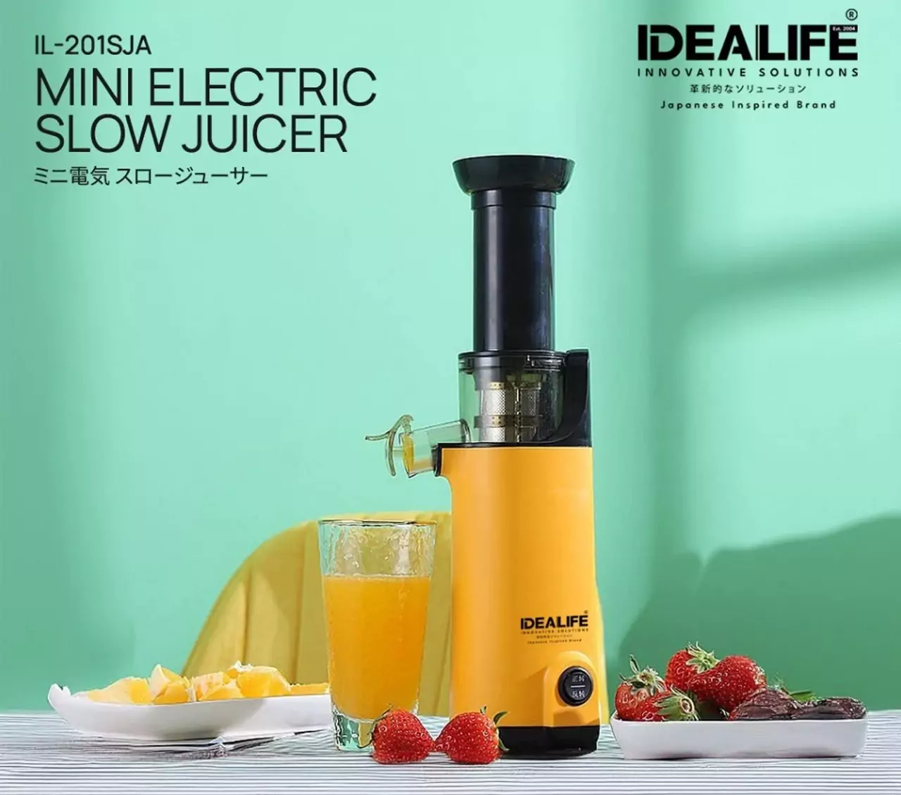 Slow Juicer Idealife Il 201sja