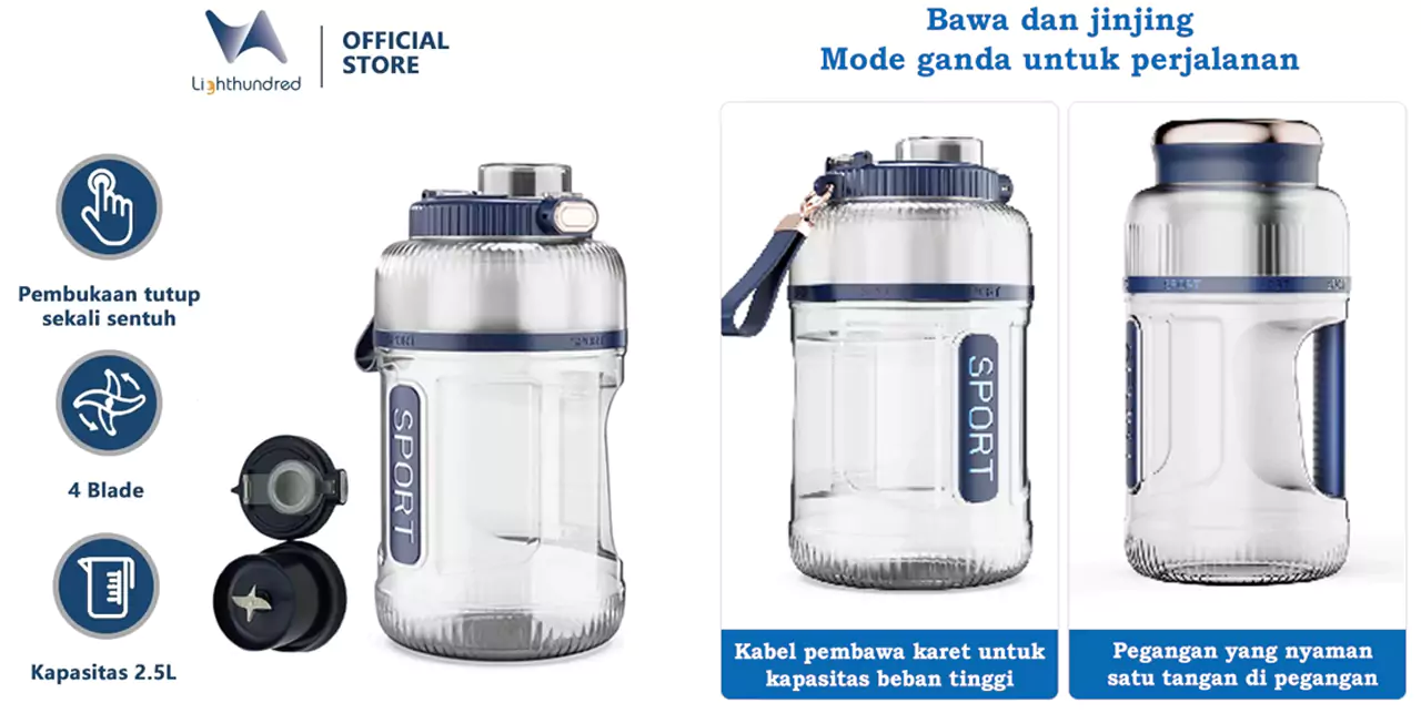 Lighthundred 25l Juicer Botol Portable