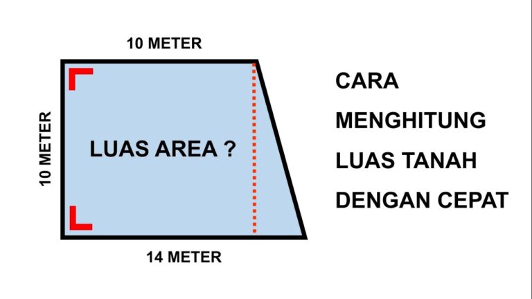 Cara Menghitung Luas Tanah dengan Mudah dan Akurat untuk Pemula – Dekoragam