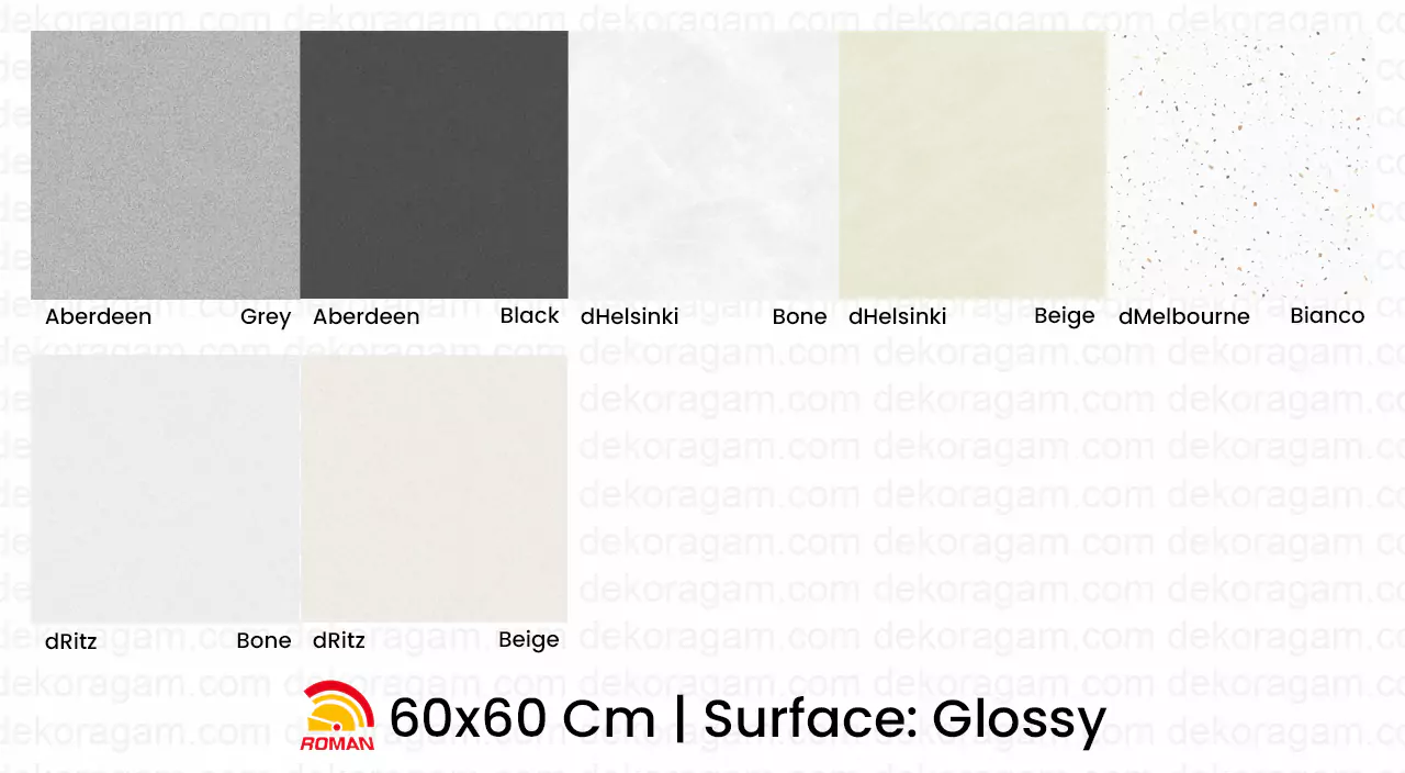 Katalog Granit Roman 60x60 Surface Glossy