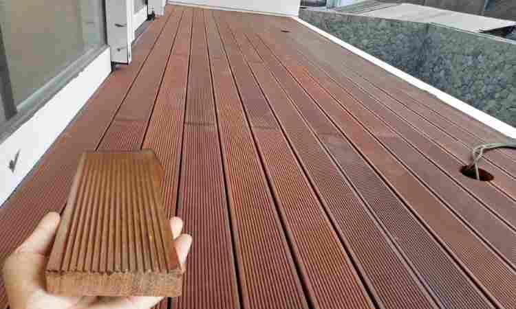 Lantai Kayu Solid Outdoor (decking)