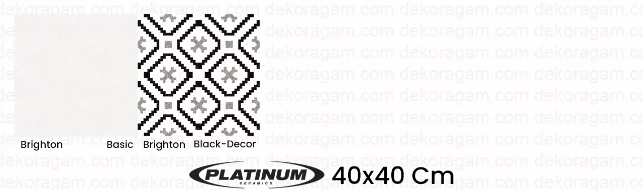 Katalog Keramik Platinum 40x40 Motif Brighton