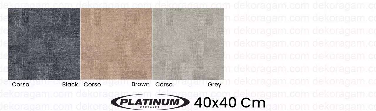 Katalog Keramik Platinum 40x40 Motif Corso