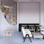 Rekomendasi ide desain arsitektur cafe dan hotel estetik