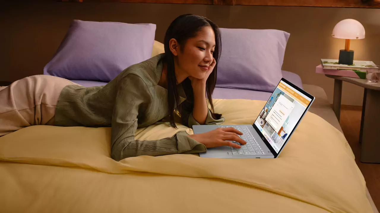 Layar ips 16 10 25k laptop ai 2025 asus vivobook s14 s3407qa
