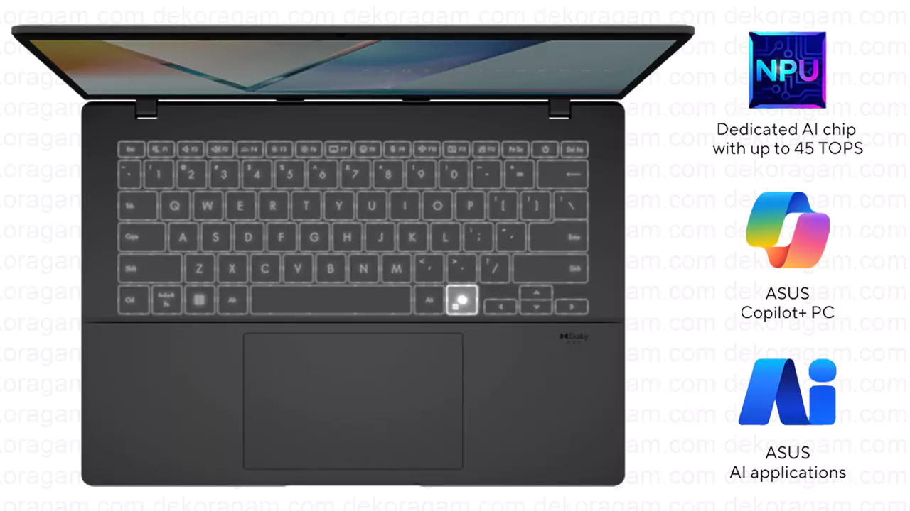 Npu copilot asus ai application vivobook s14