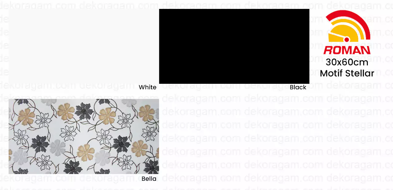Katalog keramik roman 30x60 motif stellar